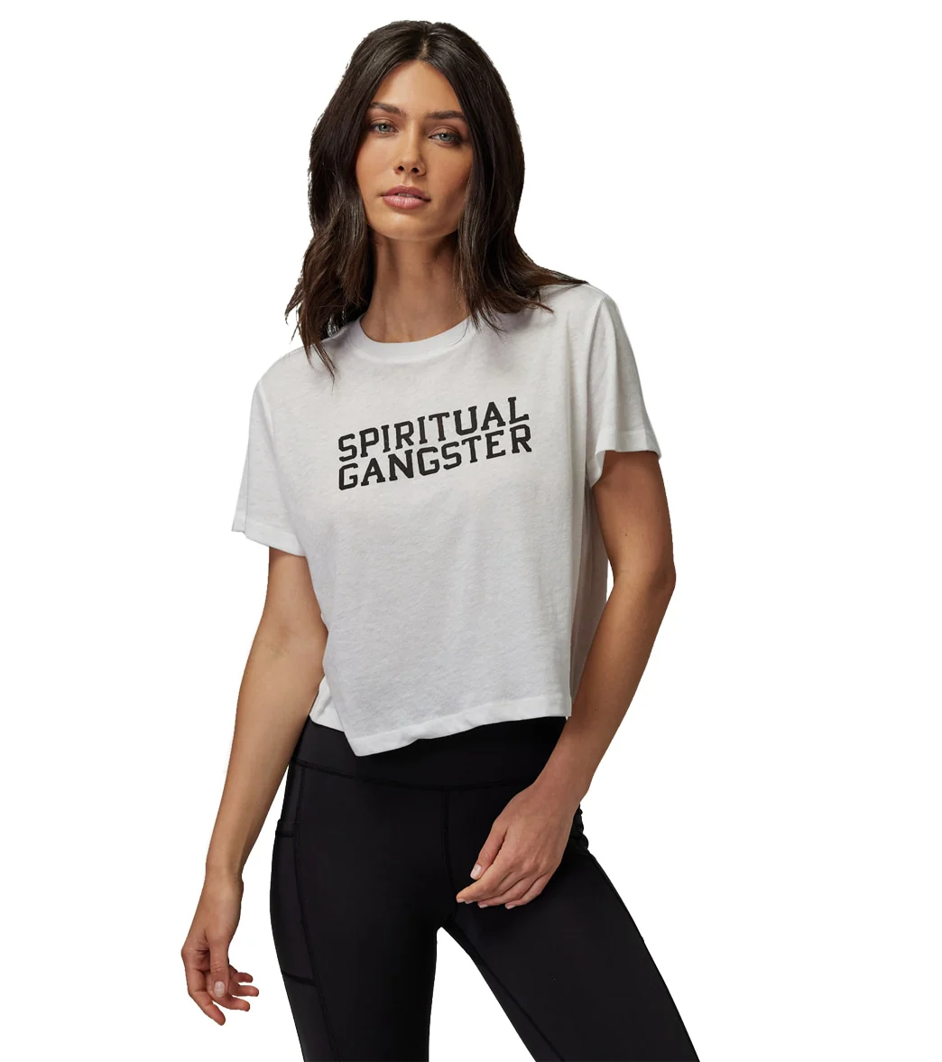 Spiritual Gangster Crop Tee