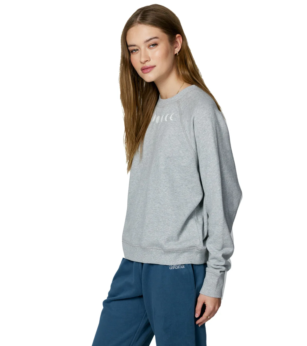 Spiritual Gangster Moon Phase Bridget Raglan Pullover