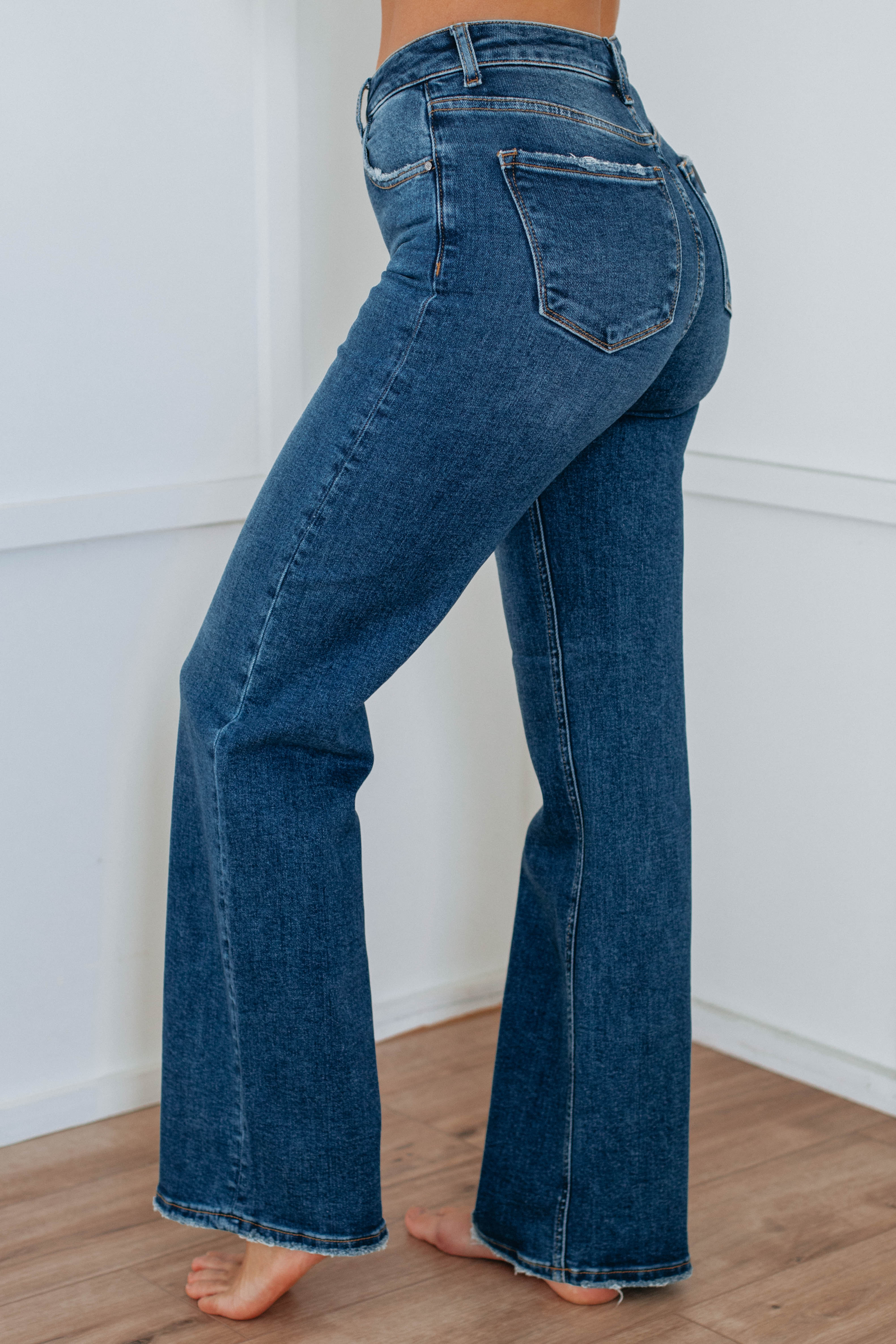Jenea Risen Jeans - Dark Wash