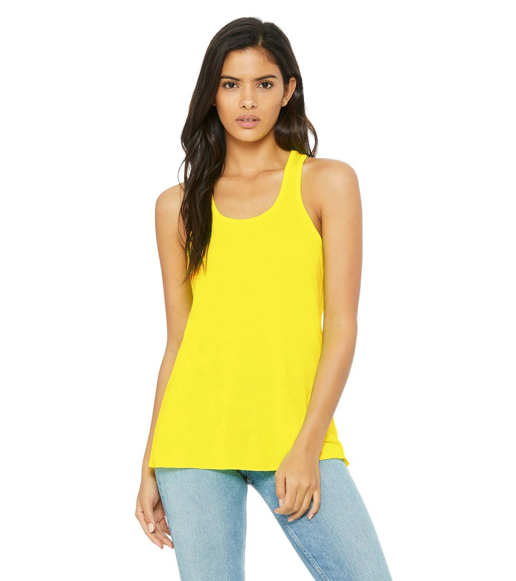 Bella + Canvas Flowy Racerback Workout Tank Top