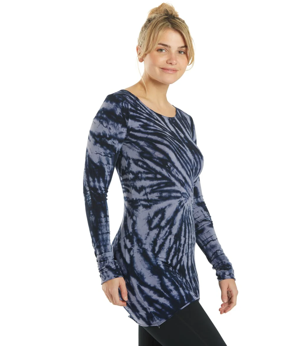 Hard Tail Long Sleeve Skinny Yoga Tee