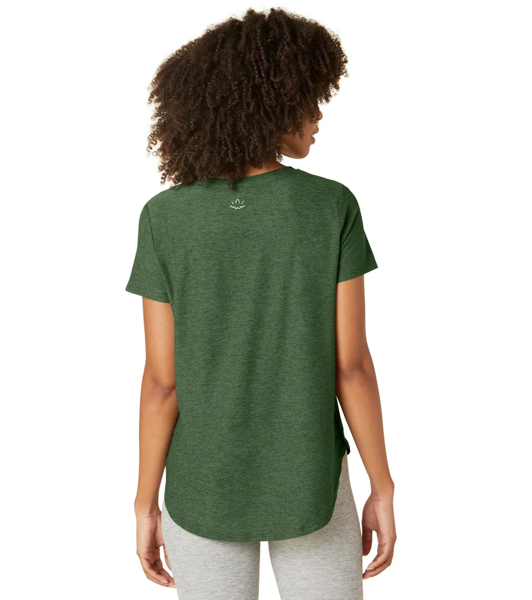 Beyond Yoga Featherweight Spacedye On the Down Low Yoga Tee