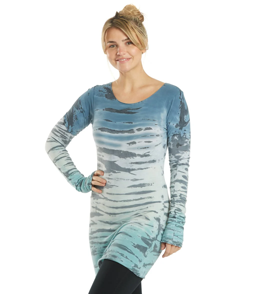 Hard Tail Long Sleeve Skinny Yoga Tee