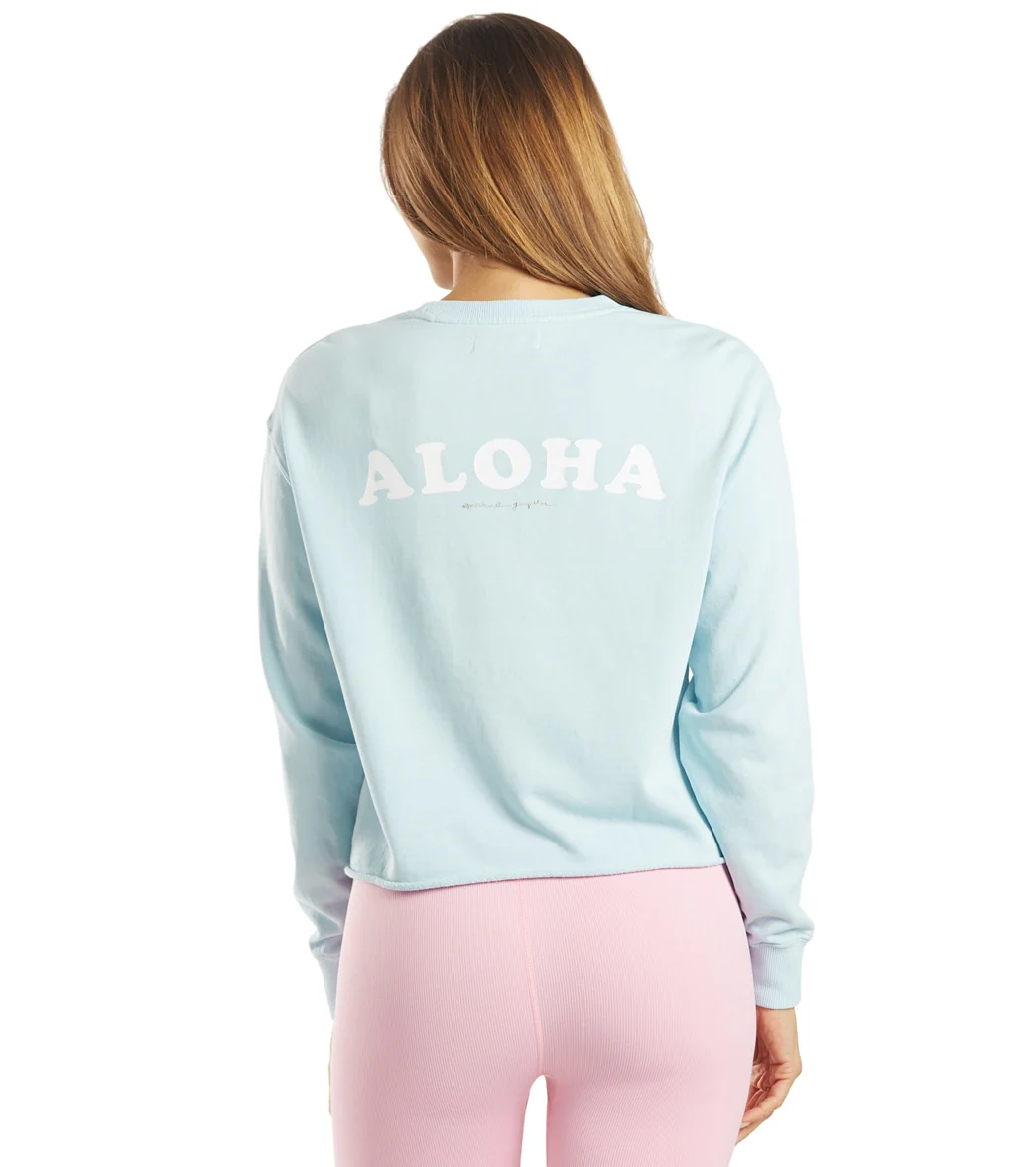 Spiritual Gangster Aloha Mazzy Pullover Sweatshirt
