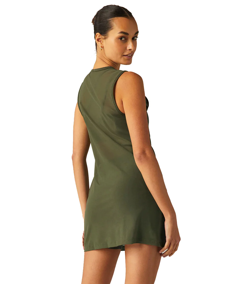 Beyond Yoga Show Off Mesh Mini Dress