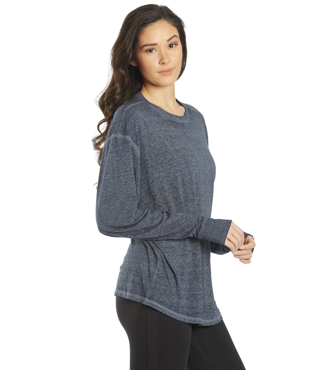 Free People Keep Rolling Long Sleeve Top
