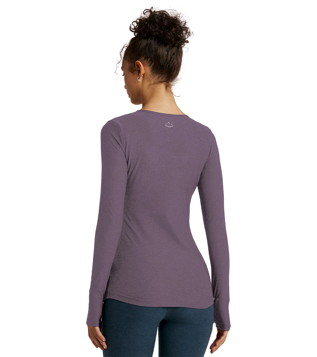 Beyond Yoga Featherweight Spacedye Classic Crew Pullover