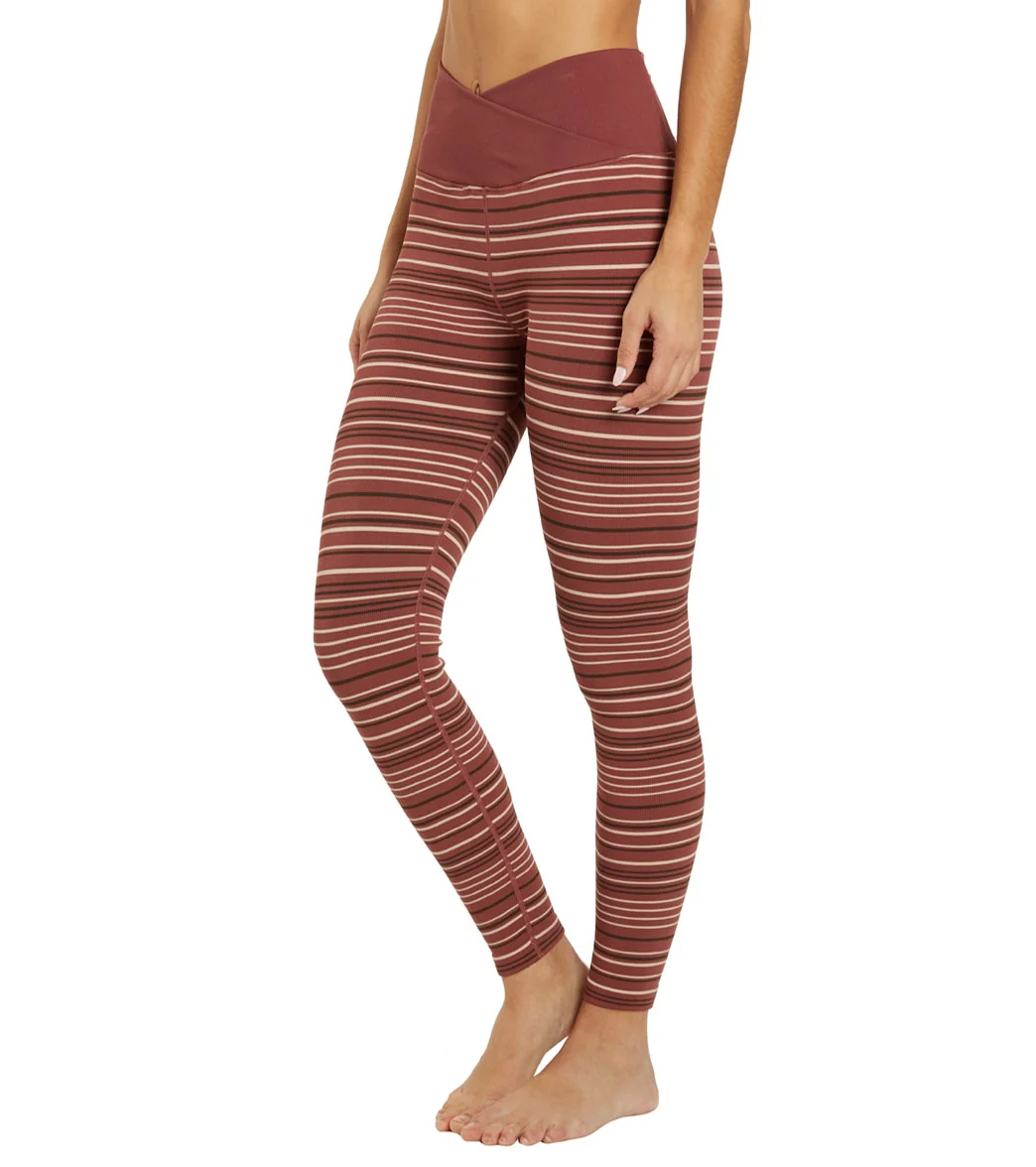 Spiritual Gangster Wrap Front Love Sculpt 7/8 Legging