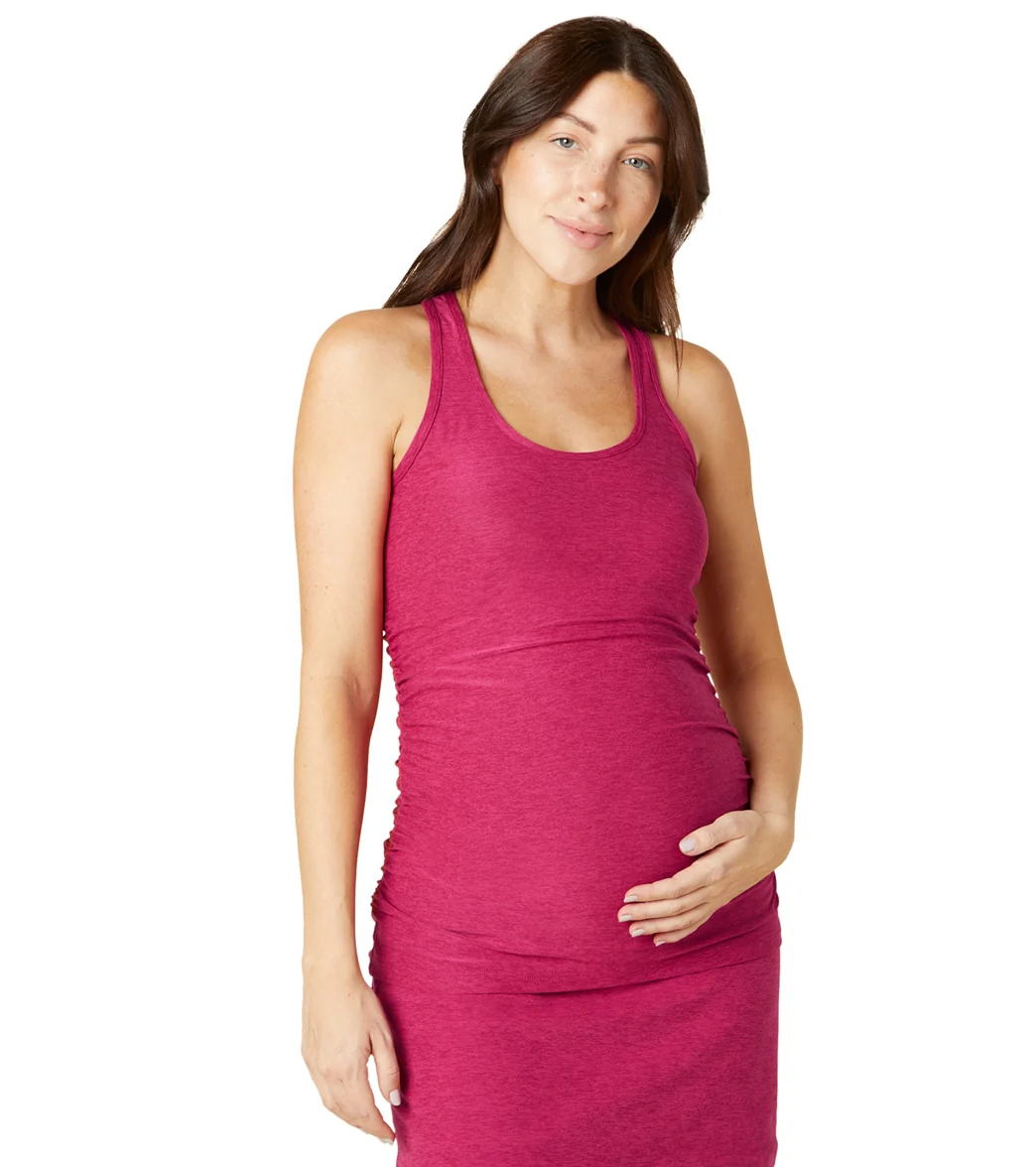 Beyond Yoga Maternity Travel Racerback Tank