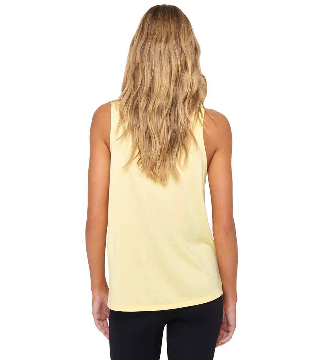 Spiritual Gangster Sunshine Jade Muscle Tank