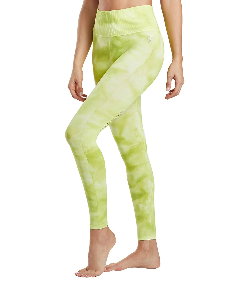 Free People Good Karma Tie Dye Yoga Leggings