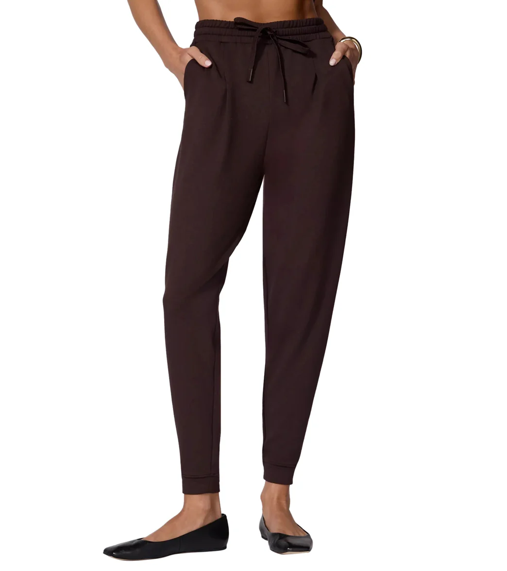 MPG Sport Serene High-Rise Pleated Front Jogger 26.5