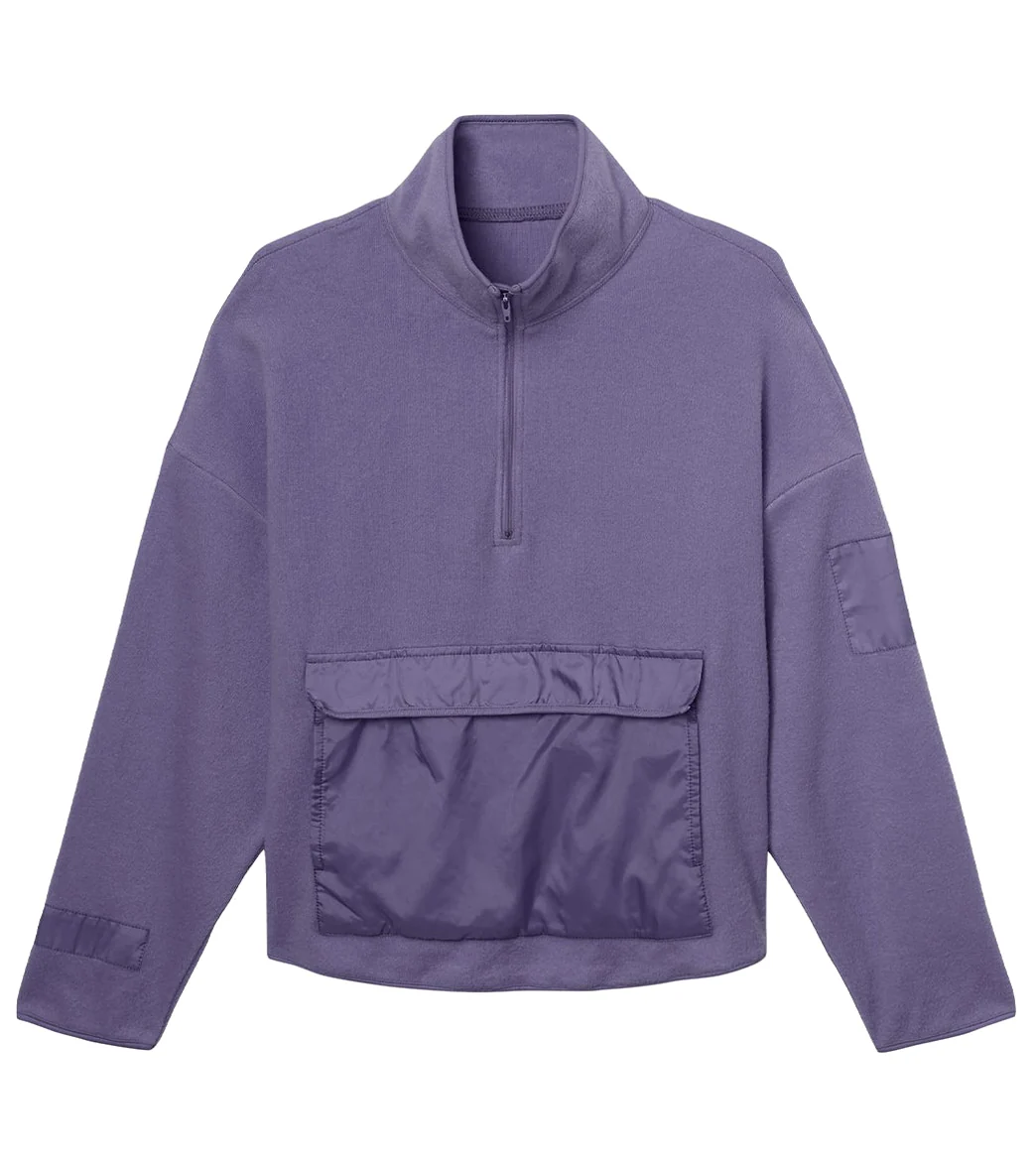 Bella + Canvas Sueded 1/2 Zip Pullover