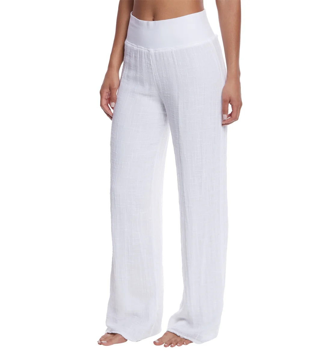 Hard Tail Flat Waist Cotton Yoga Pants