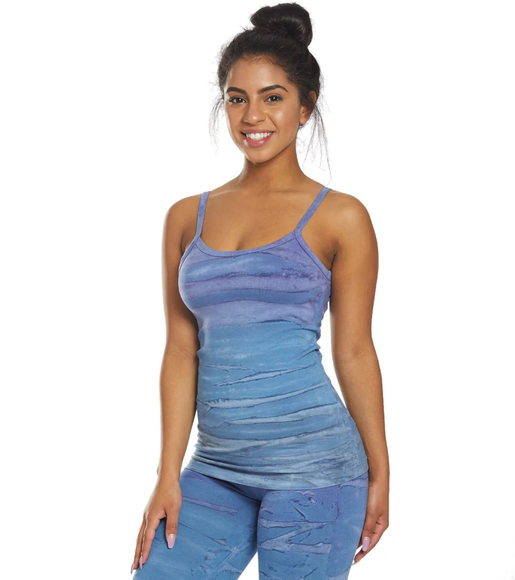 Hard Tail Scoop Back Yoga Tank Top with Bra