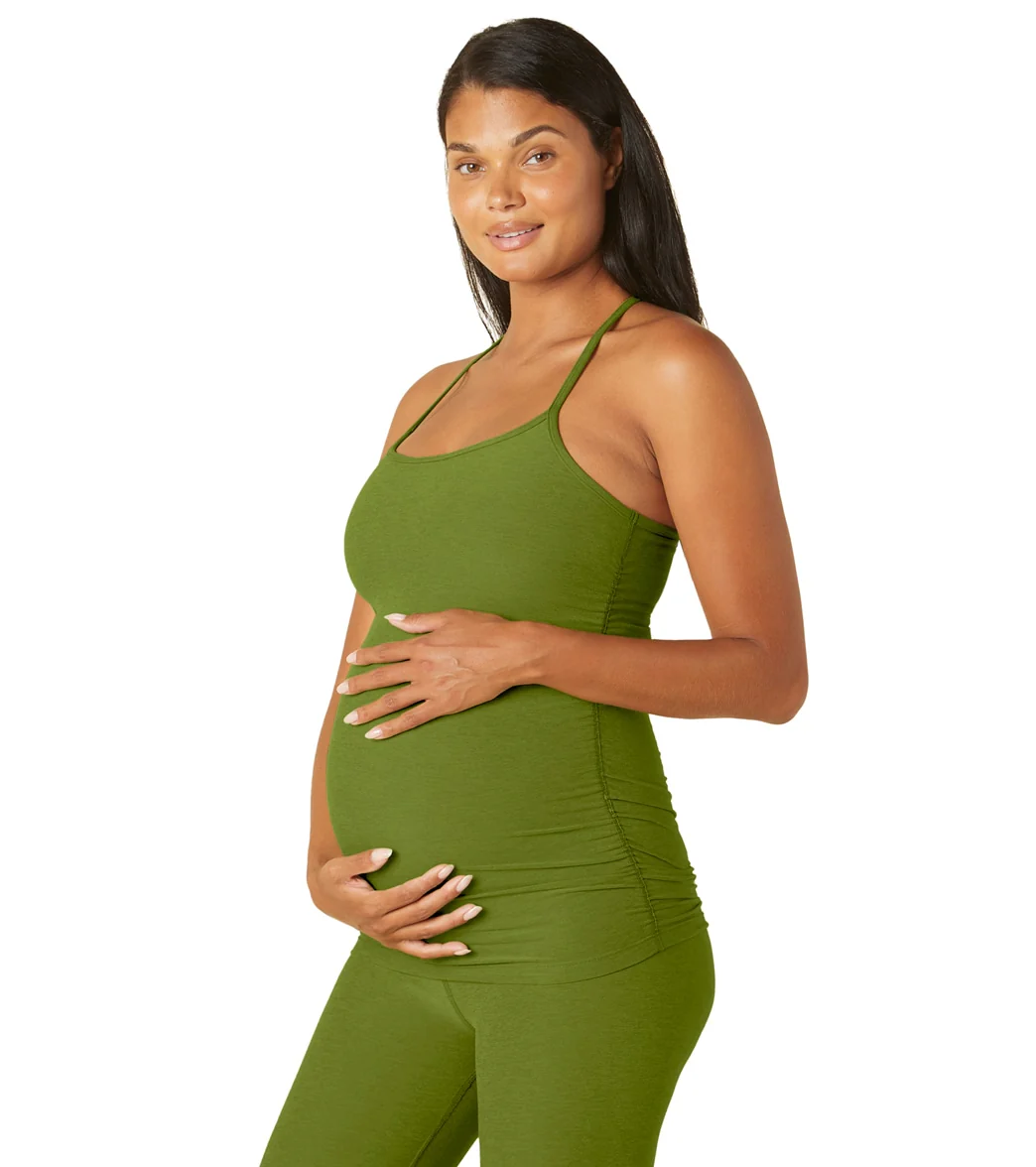 Beyond Yoga Maternity Spacedye Slim Racerback Tank