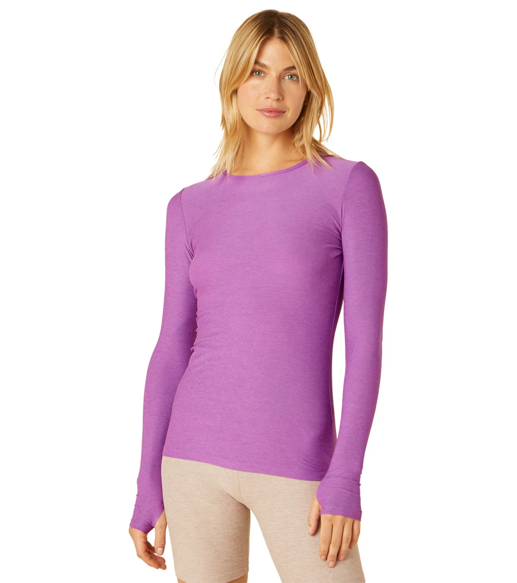 Beyond Yoga Featherweight Spacedye Classic Crew Pullover