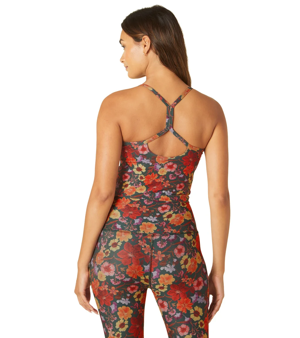 Beyond Yoga Spacedye Printed Slim Racerback Cropped Tank