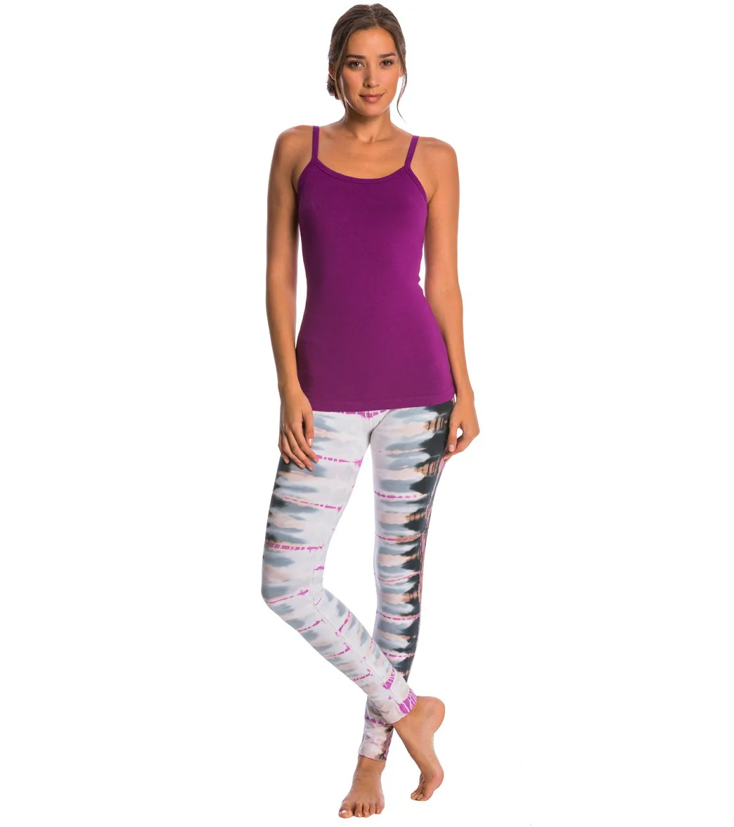 Hard Tail Scoop Back Yoga Tank Top with Bra