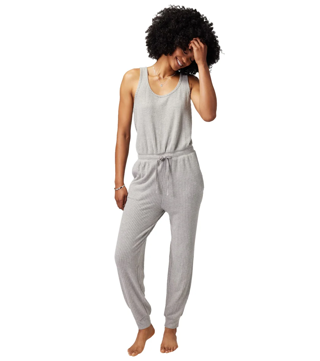 Spiritual Gangster Harmony Rib Jogger Jumpsuit
