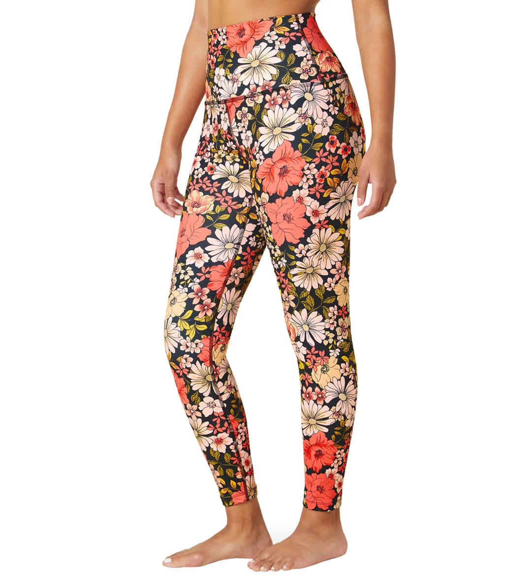 Beyond Yoga Printed High Waisted Midi Leggings