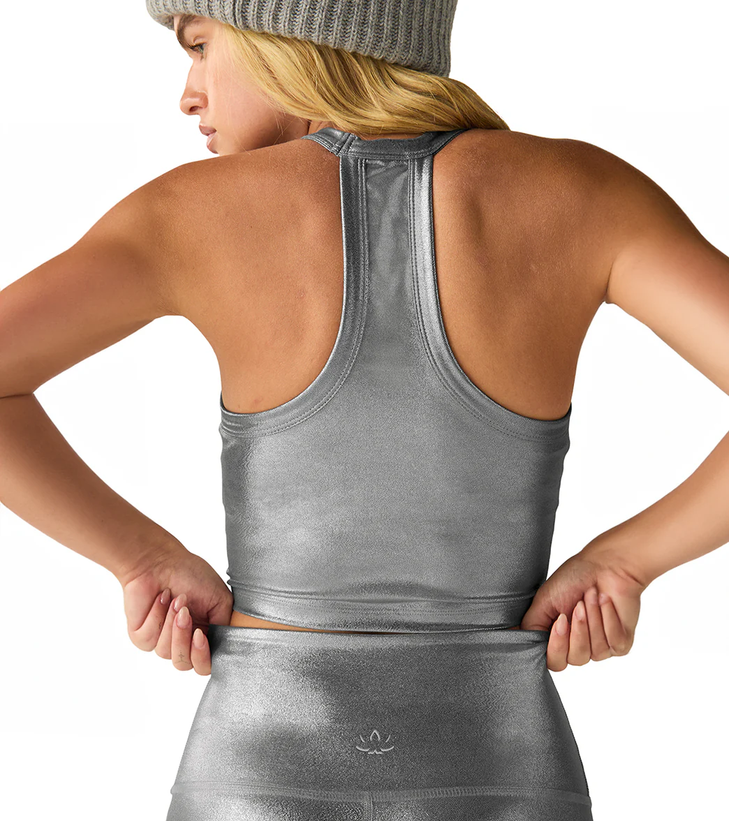 Beyond Yoga On The Up Cropped Tank