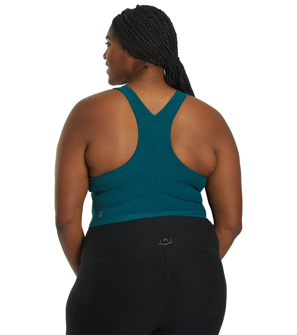 Beyond Yoga Plus Size Spacedye Focus Cropped Tank