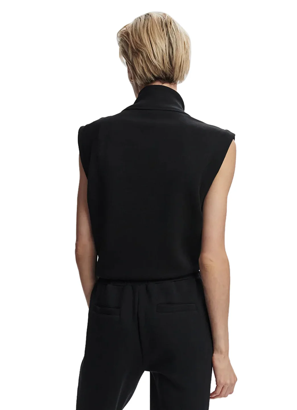 Varley Loretta Half Zip Sleeveless Sweatshirt