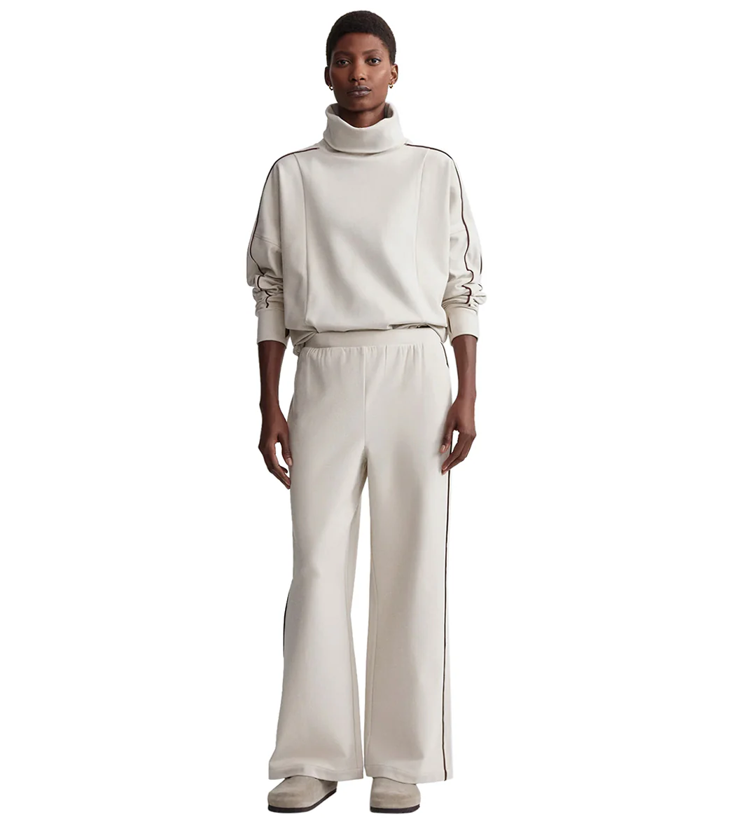 Varley Brushed Rib Wide Leg Pant 30