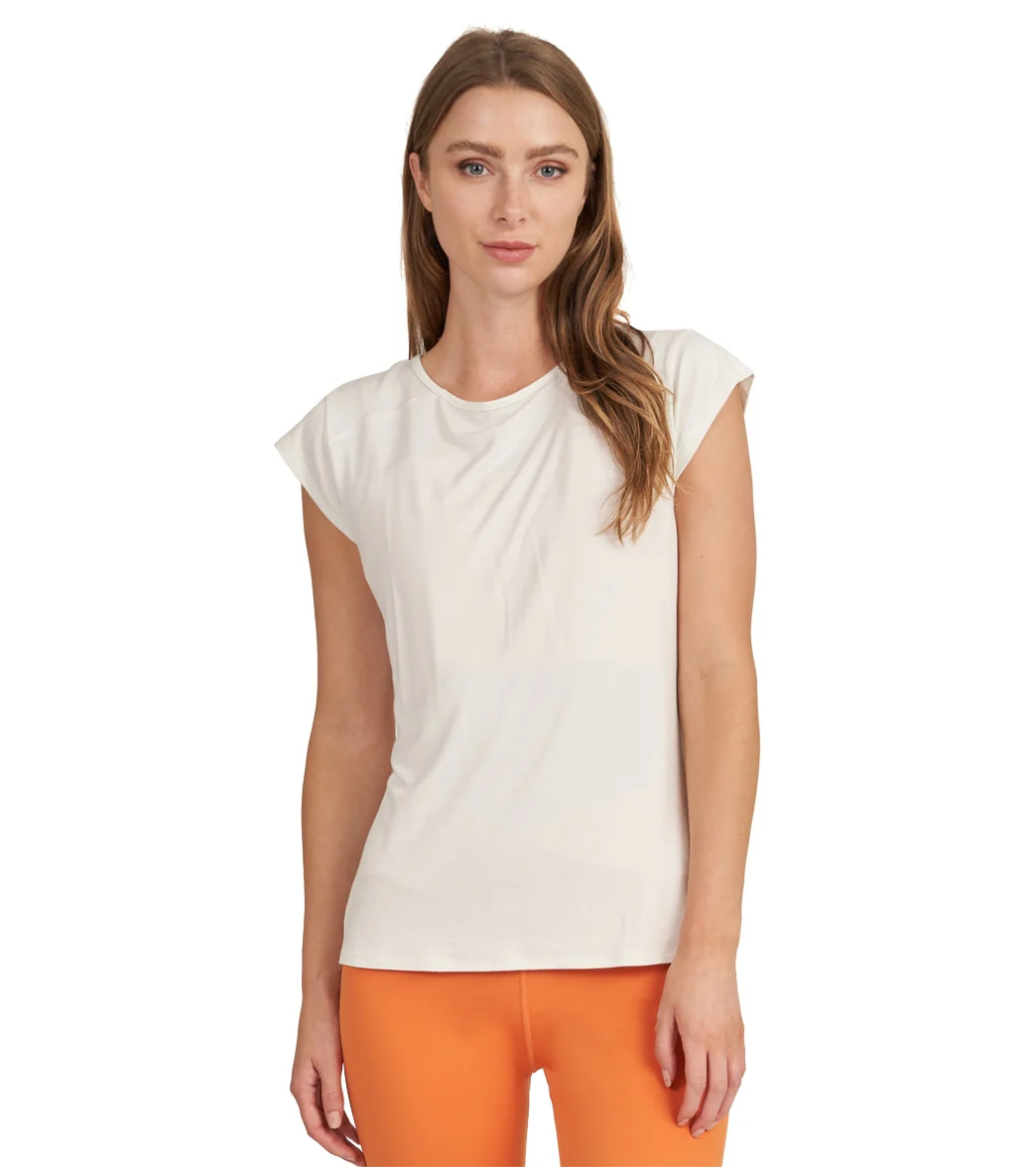 Thrive Societe Keyhole Back Tee