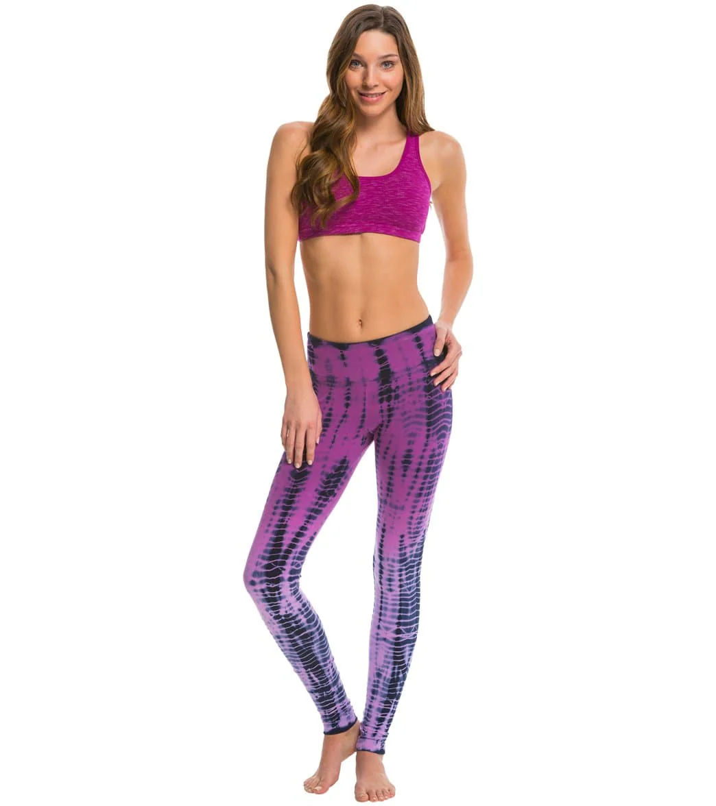 Hard Tail Flat Waist Cotton Ankle Yoga Leggings