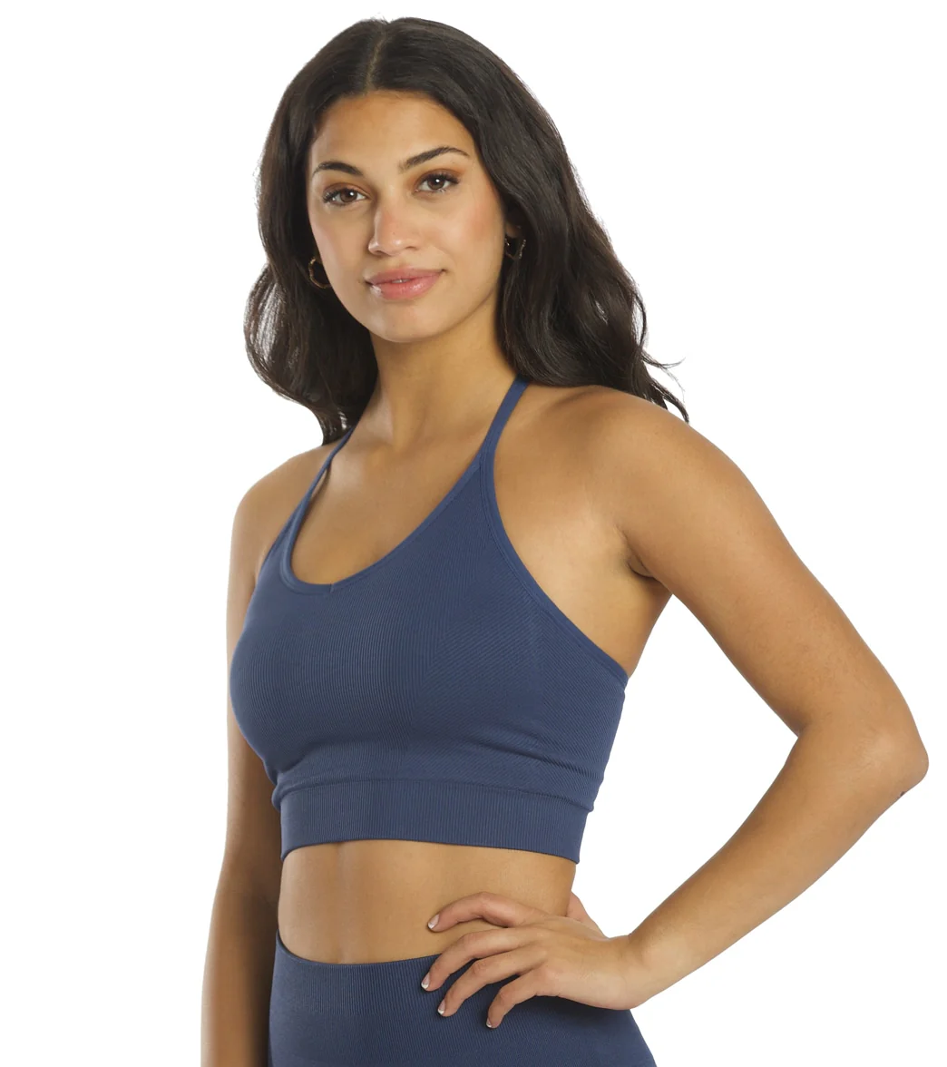 Spiritual Gangster Icon T-Back Sports Bra