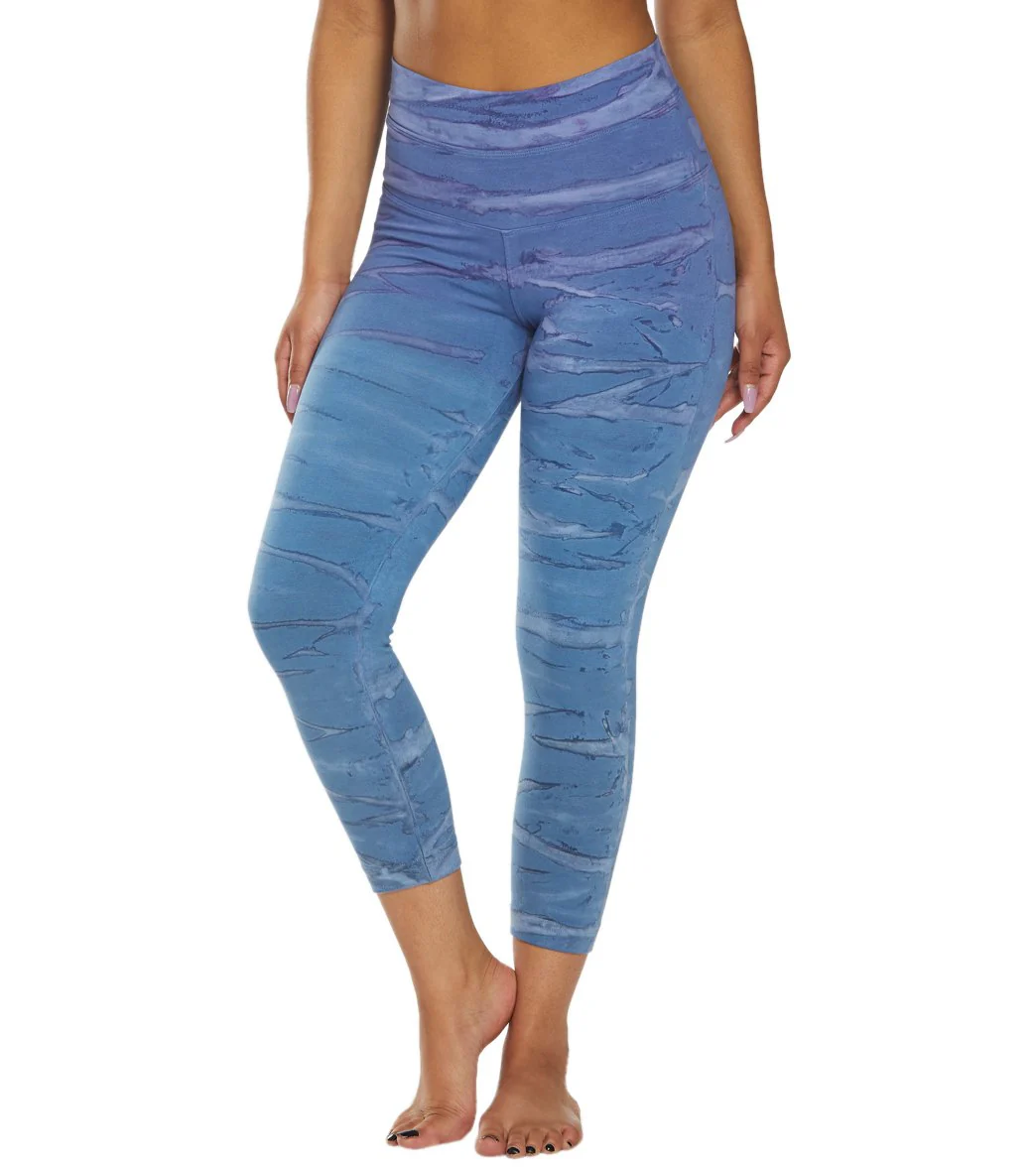 Hard Tail High Rise Cotton Yoga Capris