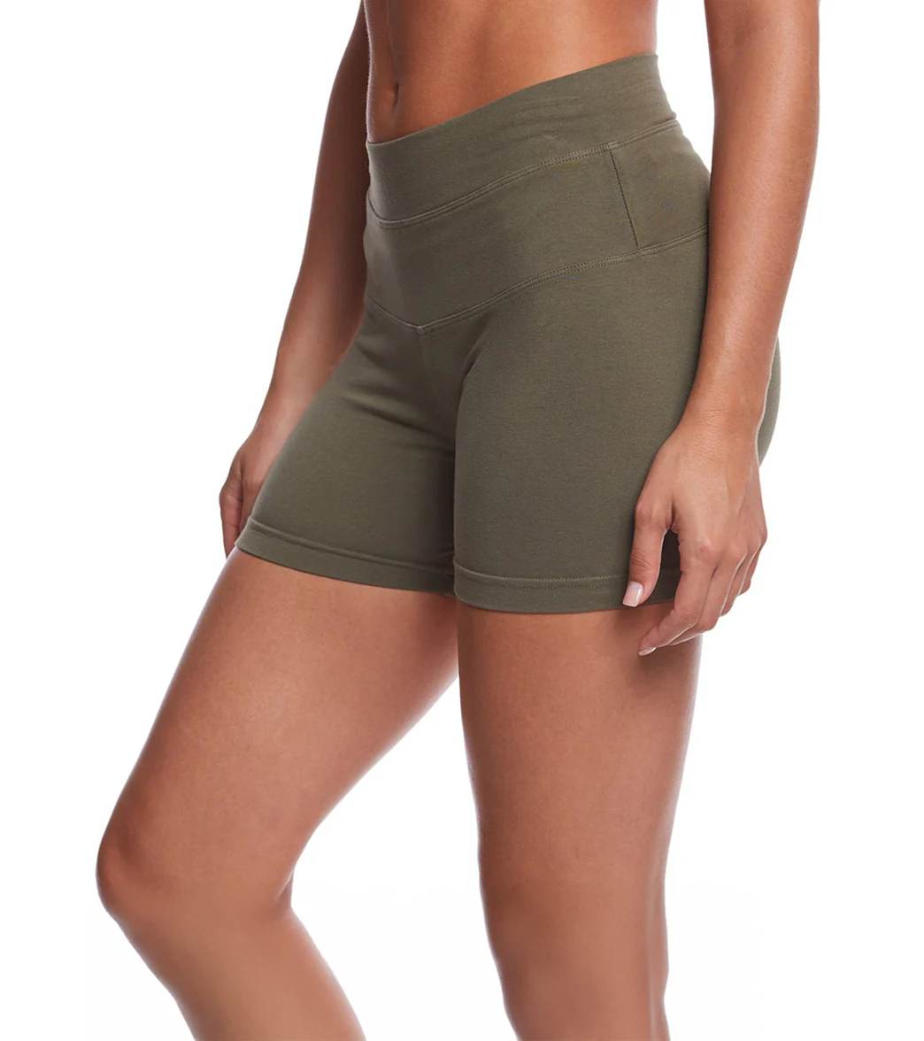 Hard Tail High Rise Yoga Booty Shorts