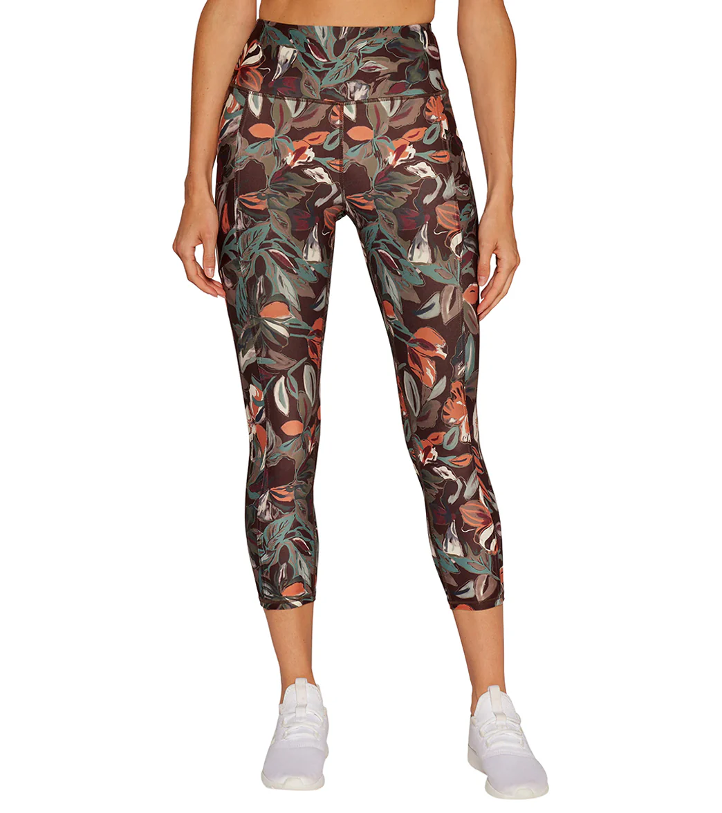 Marika Drew High Waisted Tummy Control Yoga Capris