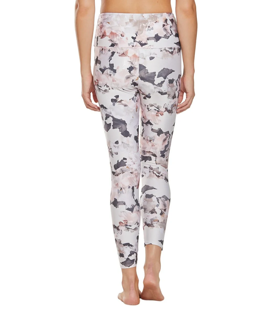 Onzie High Waisted Basic 7/8 Yoga Leggings Sky Dancer