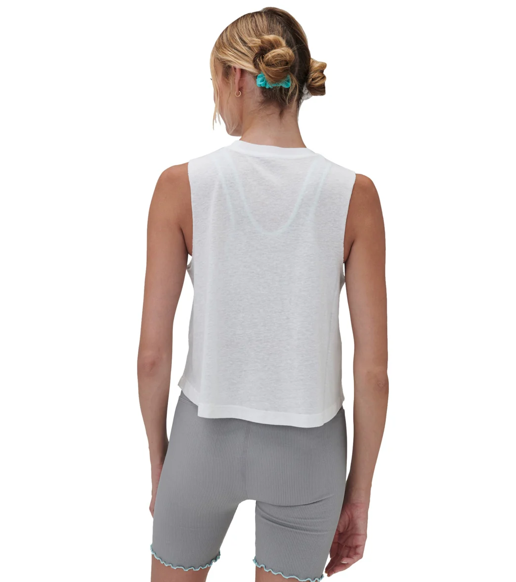 Spiritual Gangster Sunshine On My Mind Crop Tank