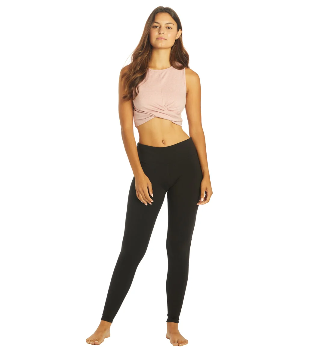 Zobha Melange Twist Crop