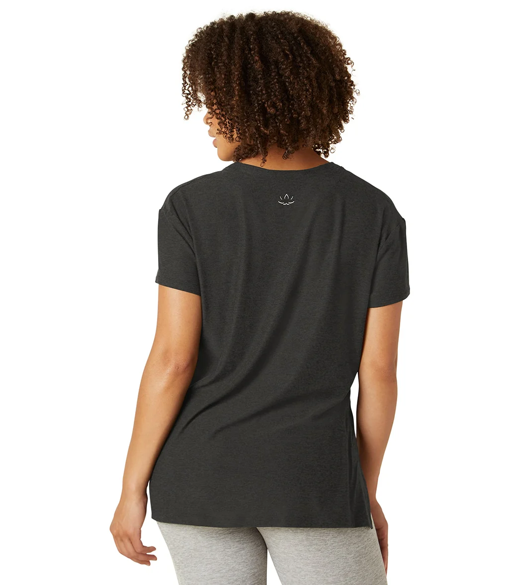 Beyond Yoga Split Up Long Tee