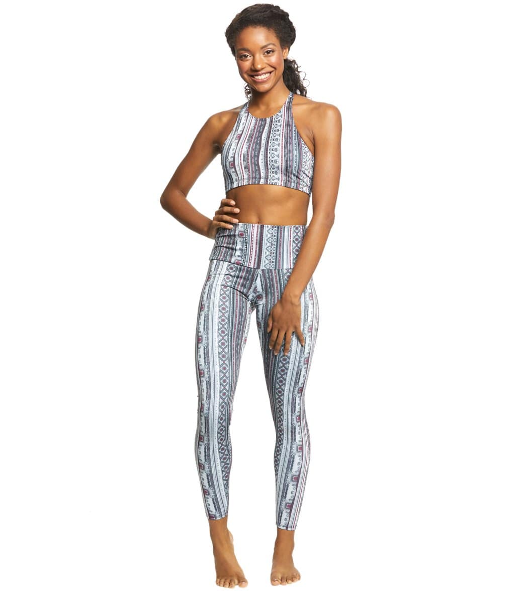 Onzie High Waisted Yoga Leggings Tribe