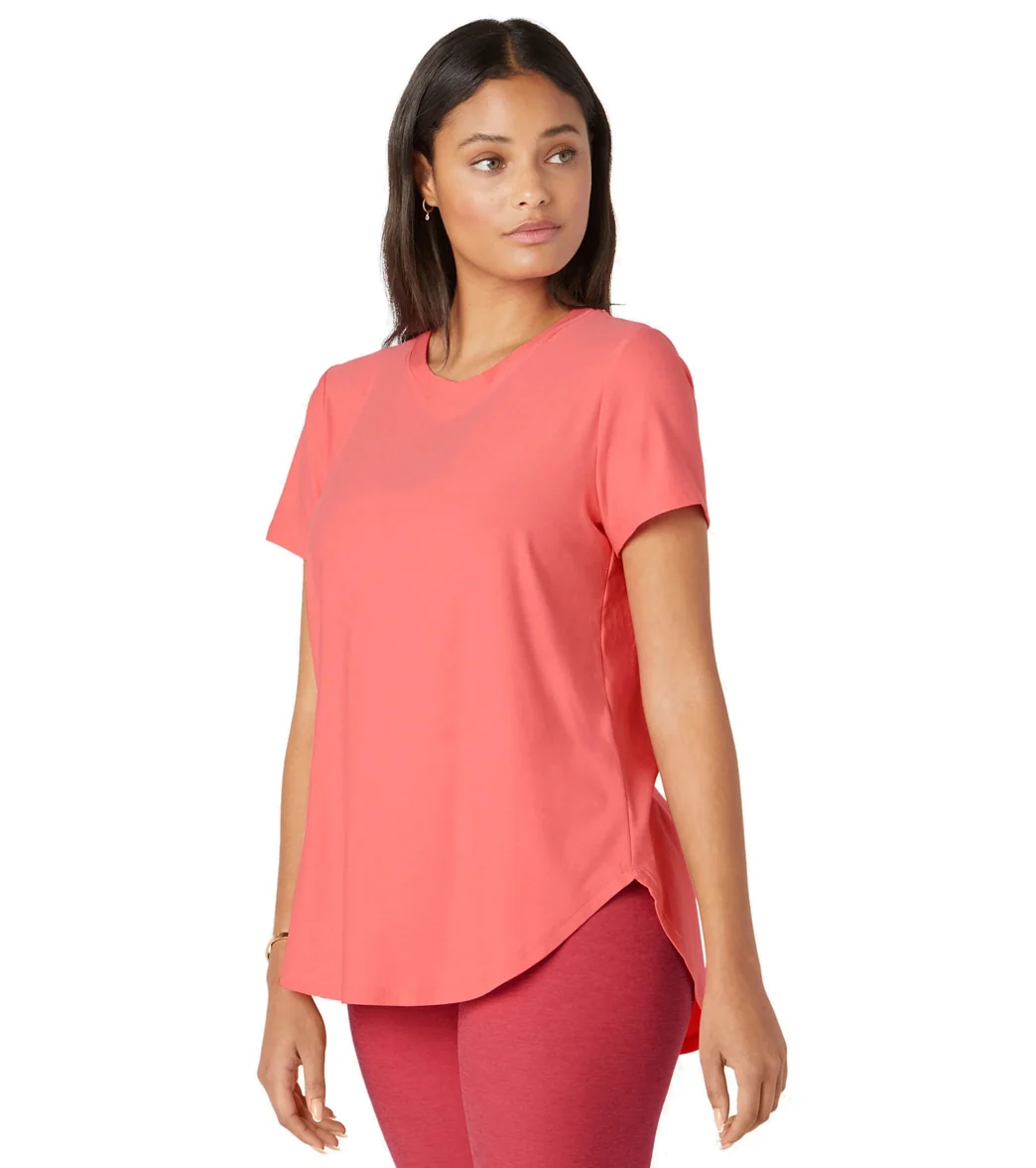 Beyond Yoga Featherweight Spacedye On the Down Low Yoga Tee