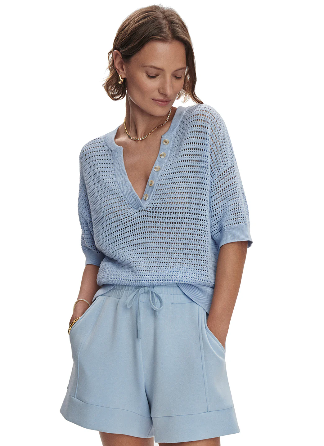 Varley Callie Knit Top