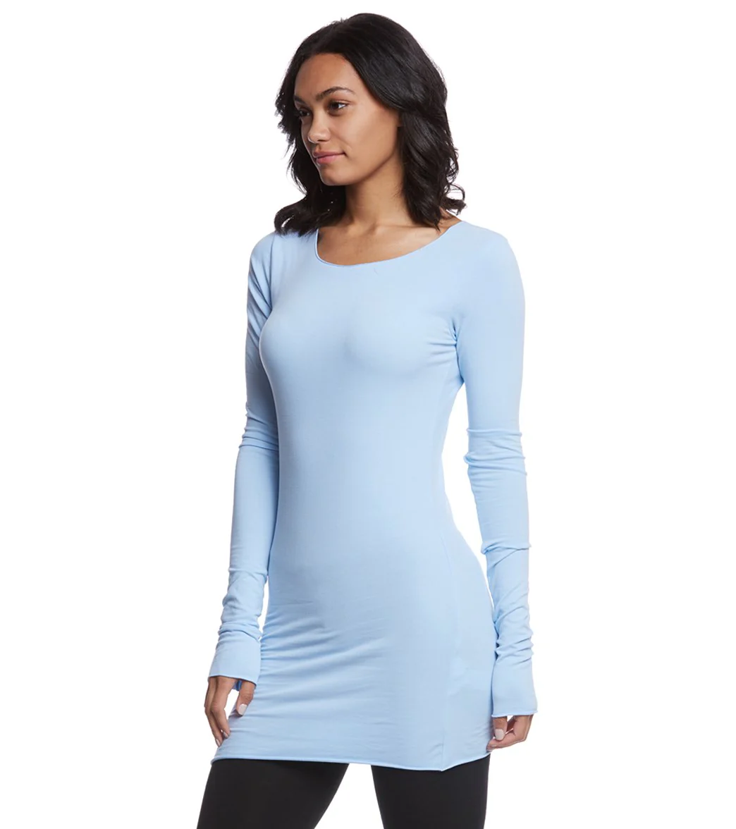 Hard Tail Long Sleeve Skinny Yoga Tee