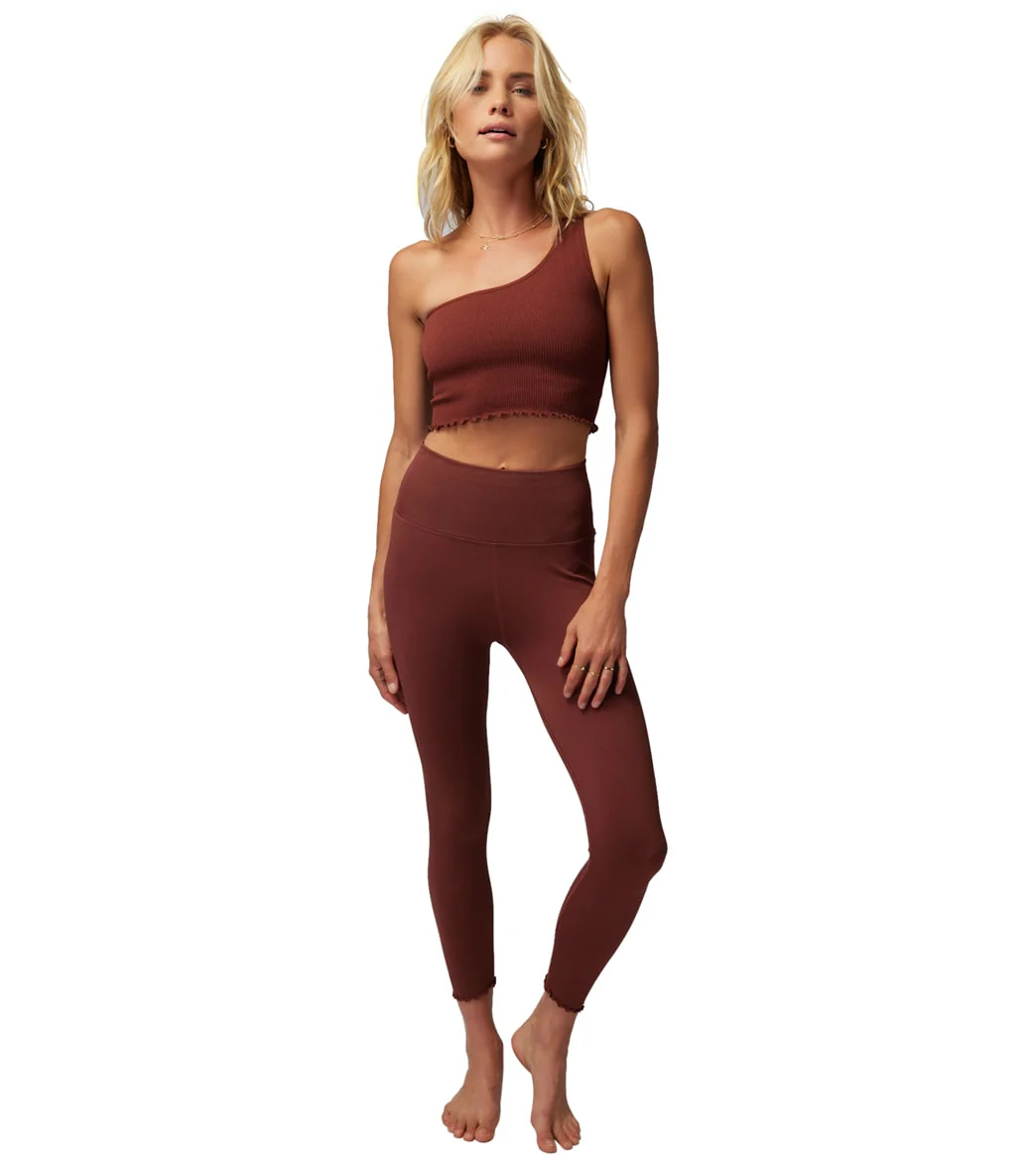 Spiritual Gangster Luna One Shoulder Crop Tank