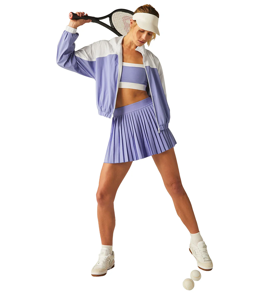 Beyond Yoga If You Pleats Mini Skirt