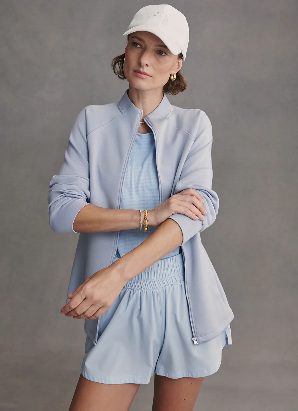 Varley Hayden Zip Through Midlayer Jacket