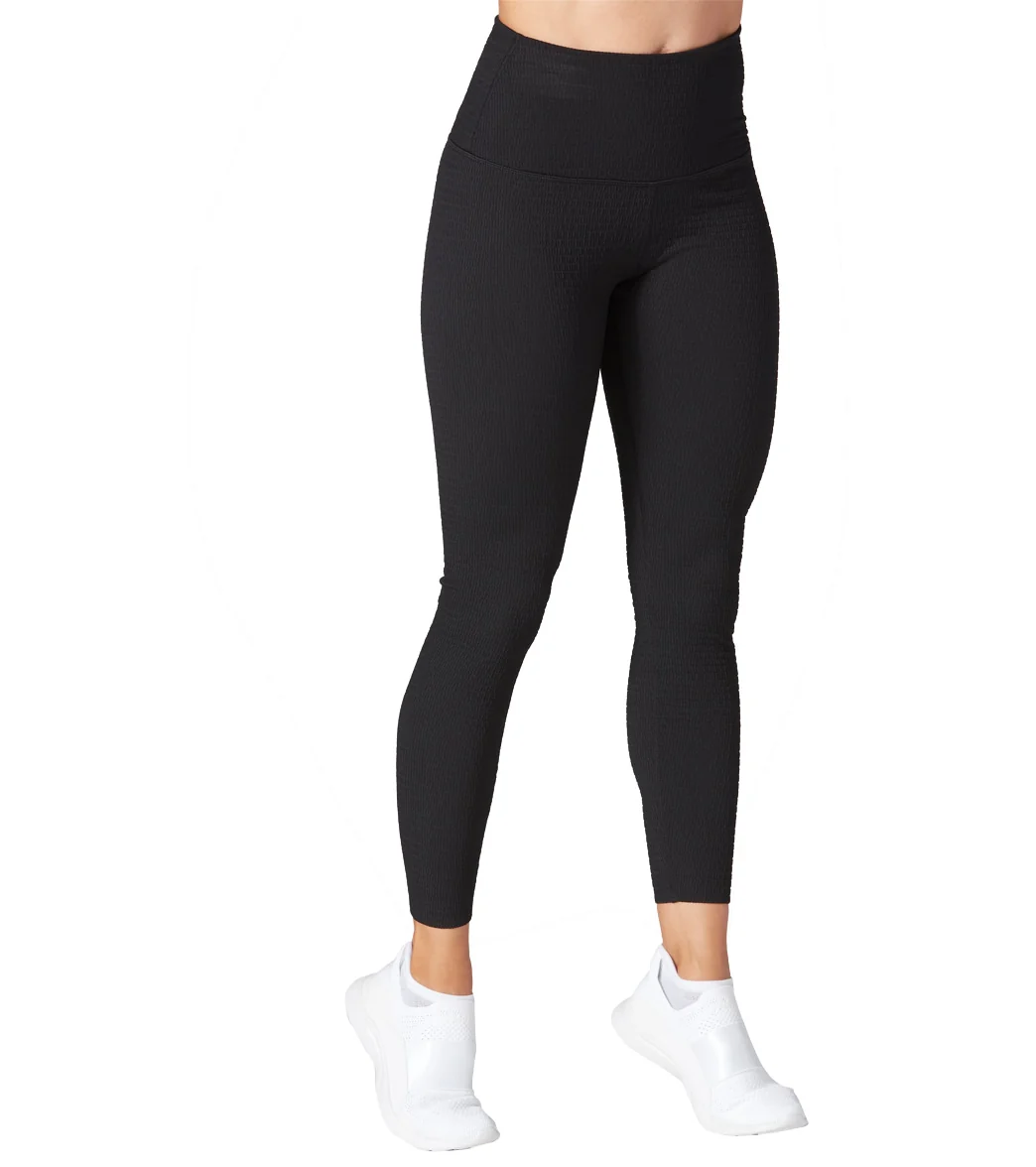 Tavi Seersucker High Waisted 7/8 Tight