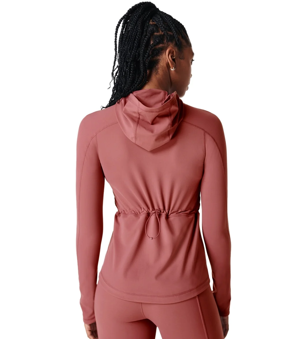 Sweaty Betty Super Soft Workout Zip Through Hoodie