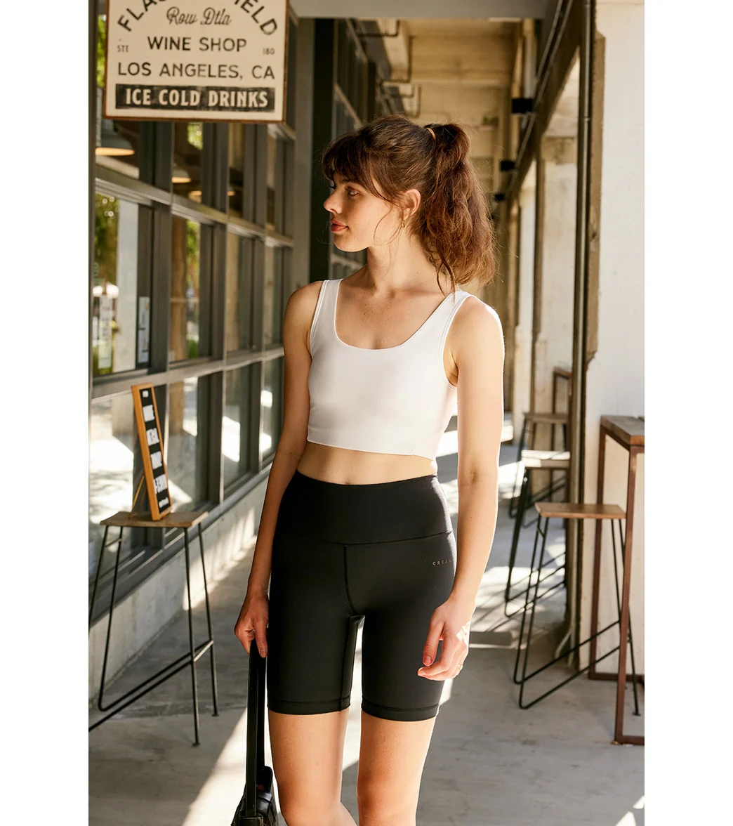 Cream Yoga Sara Bra Tank