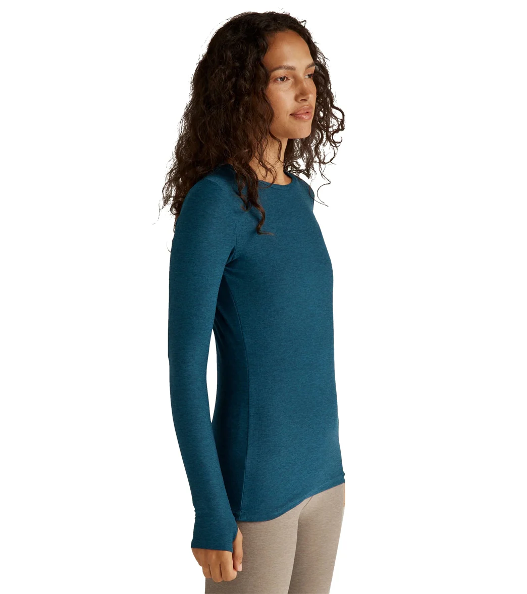 Beyond Yoga Featherweight Spacedye Classic Crew Pullover